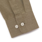 Men's Cotton Oxford Shirt - Small Lion Embroidery, Slim Fit, Full Button S - Shop Giordano