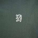 Giordano Men's Cotton Oxford Shirt - Small Lion Embroidery, Slim Fit, Full Button - Premium Shirts