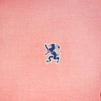 Men's Cotton Oxford Shirt - Small Lion Embroidery, Slim Fit, Full Button S - Shop Giordano