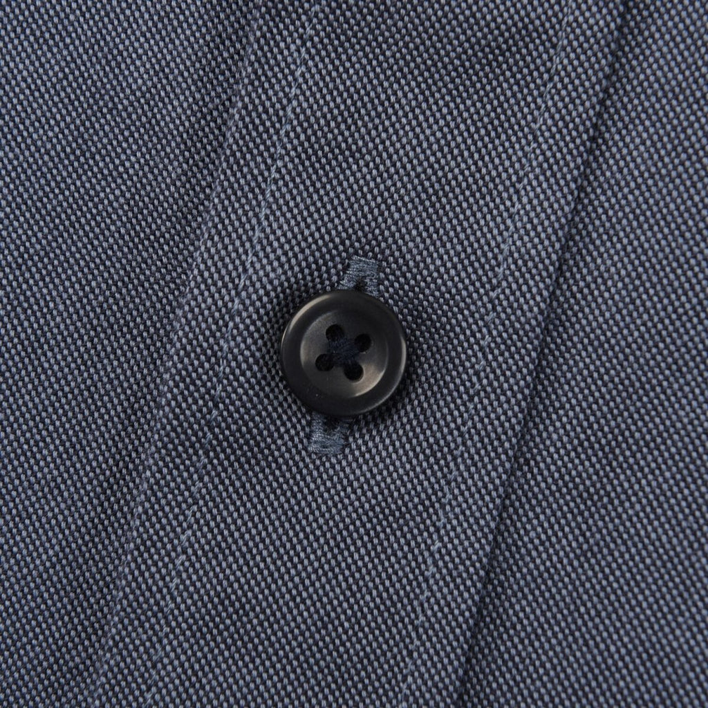 Men's Cotton Oxford Shirt - Small Lion Embroidery, Slim Fit, Full Button S - Shop Giordano