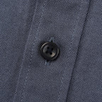 Men's Cotton Oxford Shirt - Small Lion Embroidery, Slim Fit, Full Button S - Shop Giordano
