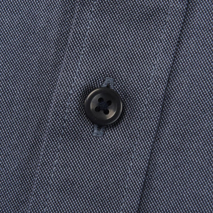 Men's Cotton Oxford Shirt - Small Lion Embroidery, Slim Fit, Full Button - Giordano