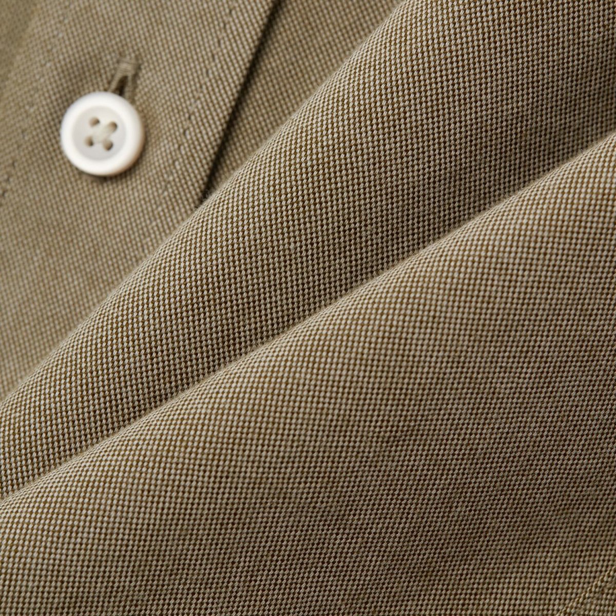 Men's Cotton Oxford Shirt - Small Lion Embroidery, Slim Fit, Full Button - Giordano