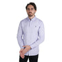 Men's Cotton Oxford Shirt - Small Lion Embroidery, Slim Fit, Full Button S - Shop Giordano