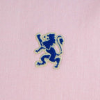 Men's Cotton Oxford Shirt - Small Lion Embroidery, Slim Fit, Full Button S - Shop Giordano