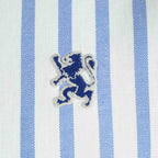 Men's Cotton Oxford Shirt - Small Lion Embroidery, Slim Fit, Full Button S - Shop Giordano
