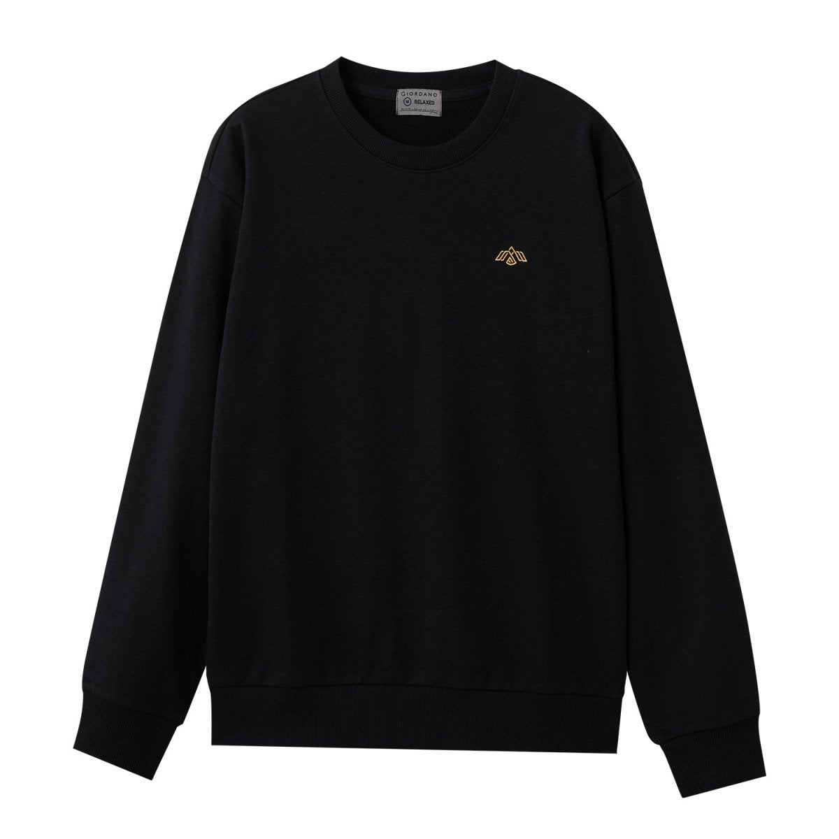 Giordano Men's Cotton Polyester French Terry Crew Neck Sweatshirt - Premium Sweatshirts