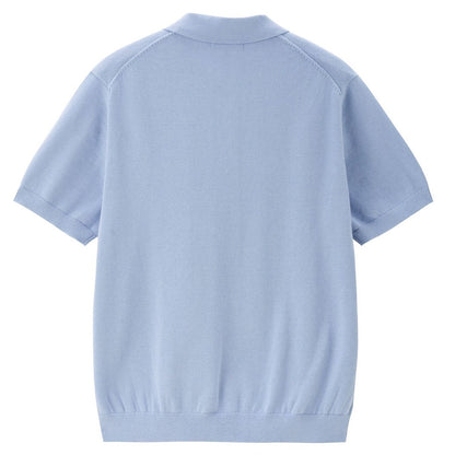 Men’S Cotton - Polyester Jersey Short Sleeve Polo Pullover | Korea Collection - Giordano