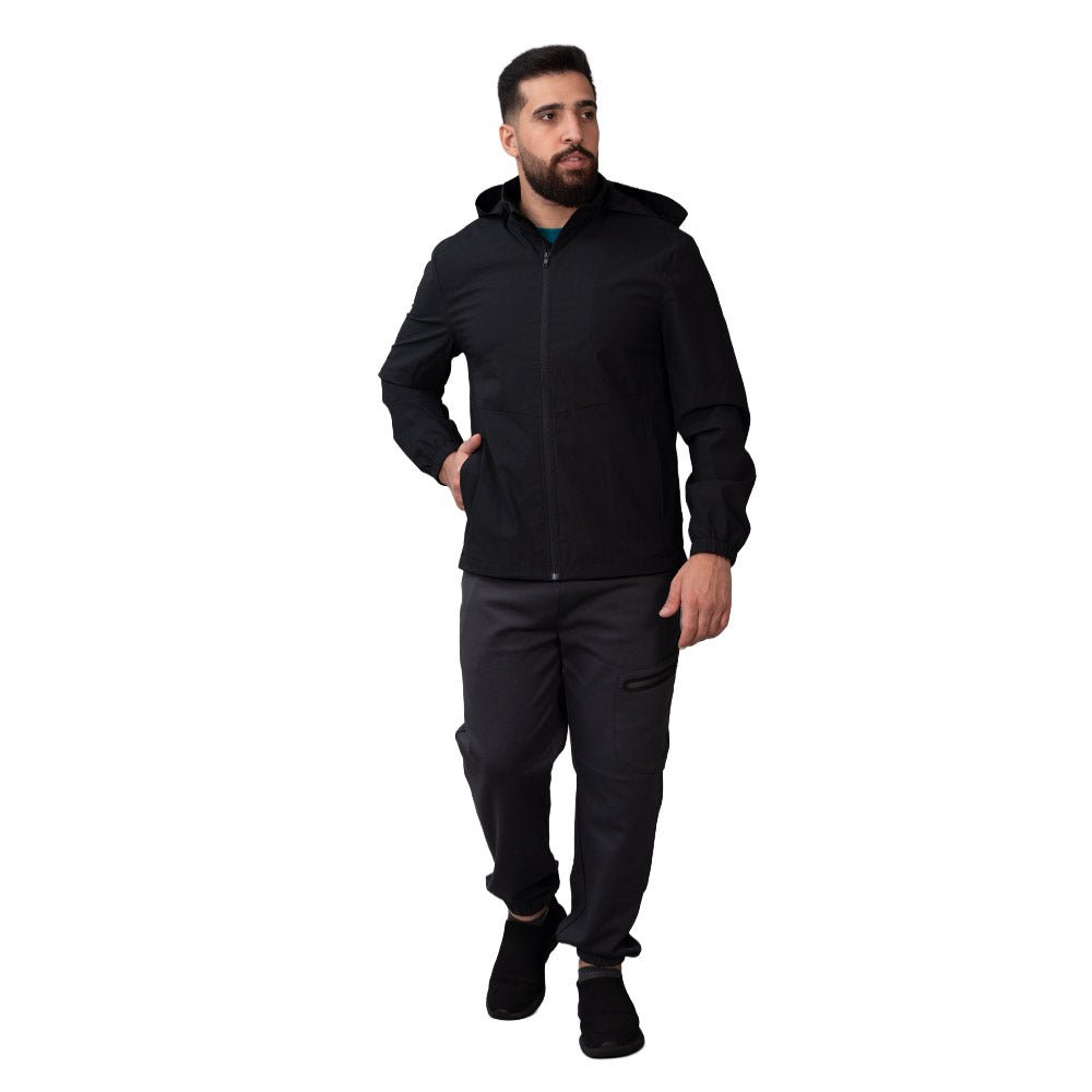 Men's Cotton Polyester Stretch Interlock Joggers - Relaxed Taper Fit S - Shop Giordano