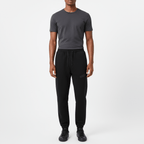 Men's Cotton Polyester Stretch Interlock Joggers - Relaxed Taper Fit S - Shop Giordano