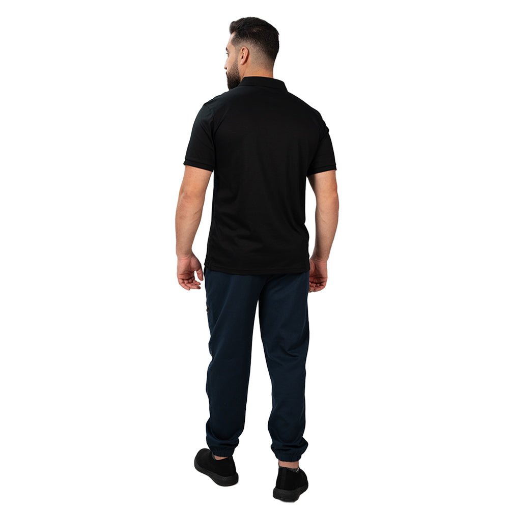 Men's Cotton Polyester Stretch Interlock Joggers - Relaxed Taper Fit S - Shop Giordano