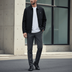 Men's Cotton Polyester Windbreaker Classic Jacket S - Shop Giordano