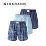 Men's Cotton Poplin Regular Fit Boxers 3Pcs Pack M - Shop Giordano