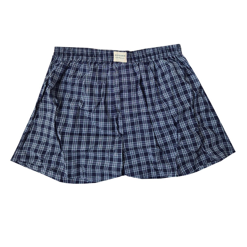 Men's Cotton Poplin Regular Fit Boxers 3Pcs Pack - Giordano