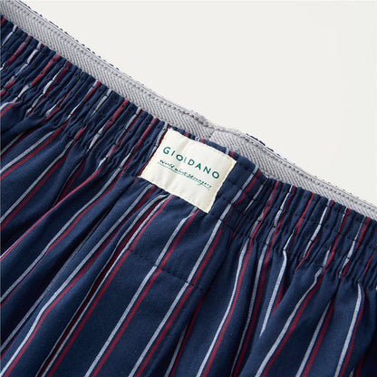Men's Cotton Poplin Regular Fit Boxers 3Pcs Pack - Giordano