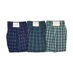Men's Cotton Poplin Regular Fit Boxers 3Pcs Pack S - Shop Giordano