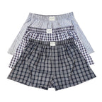 Men's Cotton Poplin Regular Fit Boxers 3Pcs Pack S - Shop Giordano