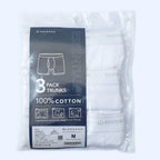 Men's Cotton Rib Regular Trunks 3 - Pack M - Shop Giordano
