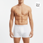 Men's Cotton Rib Regular Trunks 3 - Pack M - Shop Giordano