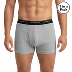 Men's Cotton Rib Regular Trunks 3 - Pack M - Shop Giordano