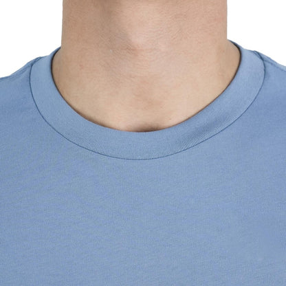 Men's Cotton Signature Print Slim Fit Tee - Giordano
