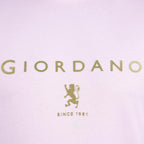 Men's Cotton Signature Print Slim Fit Tee S - Shop Giordano
