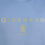 Men's Cotton Signature Print Slim Fit Tee S - Shop Giordano