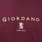 Men's Cotton Signature Print Slim Fit Tee S - Shop Giordano