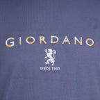 Men's Cotton Signature Print Slim Fit Tee S - Shop Giordano