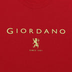 Men's Cotton Signature Print Slim Fit Tee S - Shop Giordano