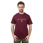 Men's Cotton Signature Print Slim Fit Tee S - Shop Giordano