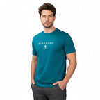 Men's Cotton Signature Print Slim Fit Tee S - Shop Giordano