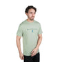 Men's Cotton Signature Print Slim Fit Tee S - Shop Giordano