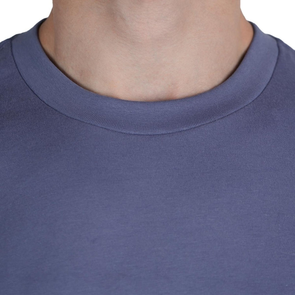 Men's Cotton Signature Print Slim Fit Tee S - Shop Giordano