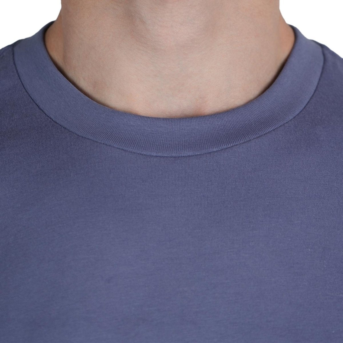 Men's Cotton Signature Print Slim Fit Tee S - Shop Giordano