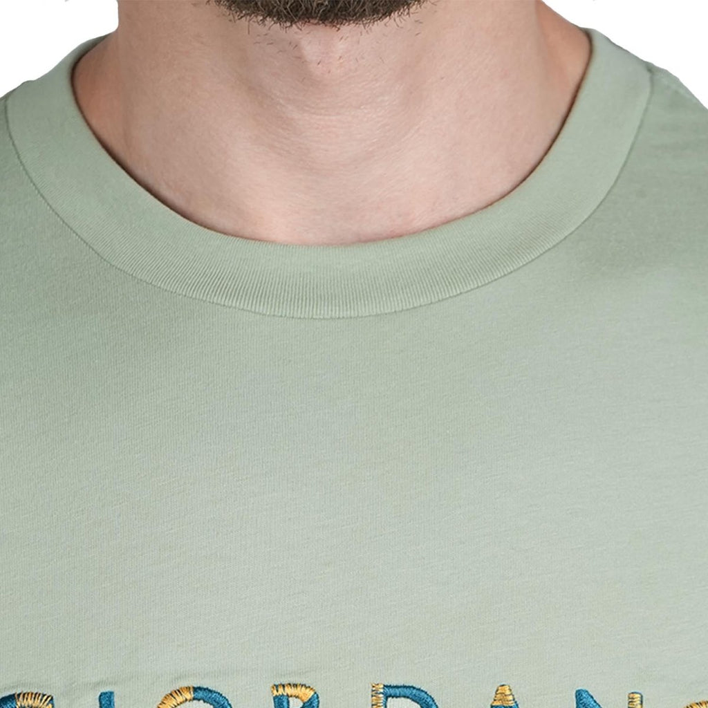Men's Cotton Signature Print Slim Fit Tee S - Shop Giordano