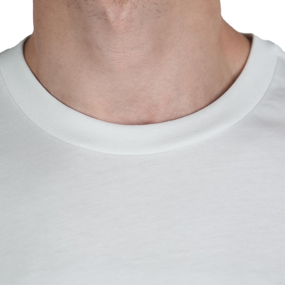 Men's Cotton Signature Print Slim Fit Tee S - Shop Giordano