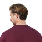 Men's Cotton Signature Print Slim Fit Tee S - Shop Giordano