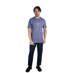 Men's Cotton Signature Print Slim Fit Tee S - Shop Giordano