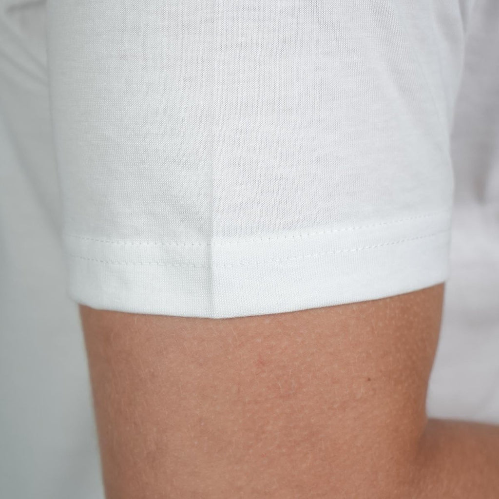 Men's Cotton Signature Print Slim Fit Tee S - Shop Giordano