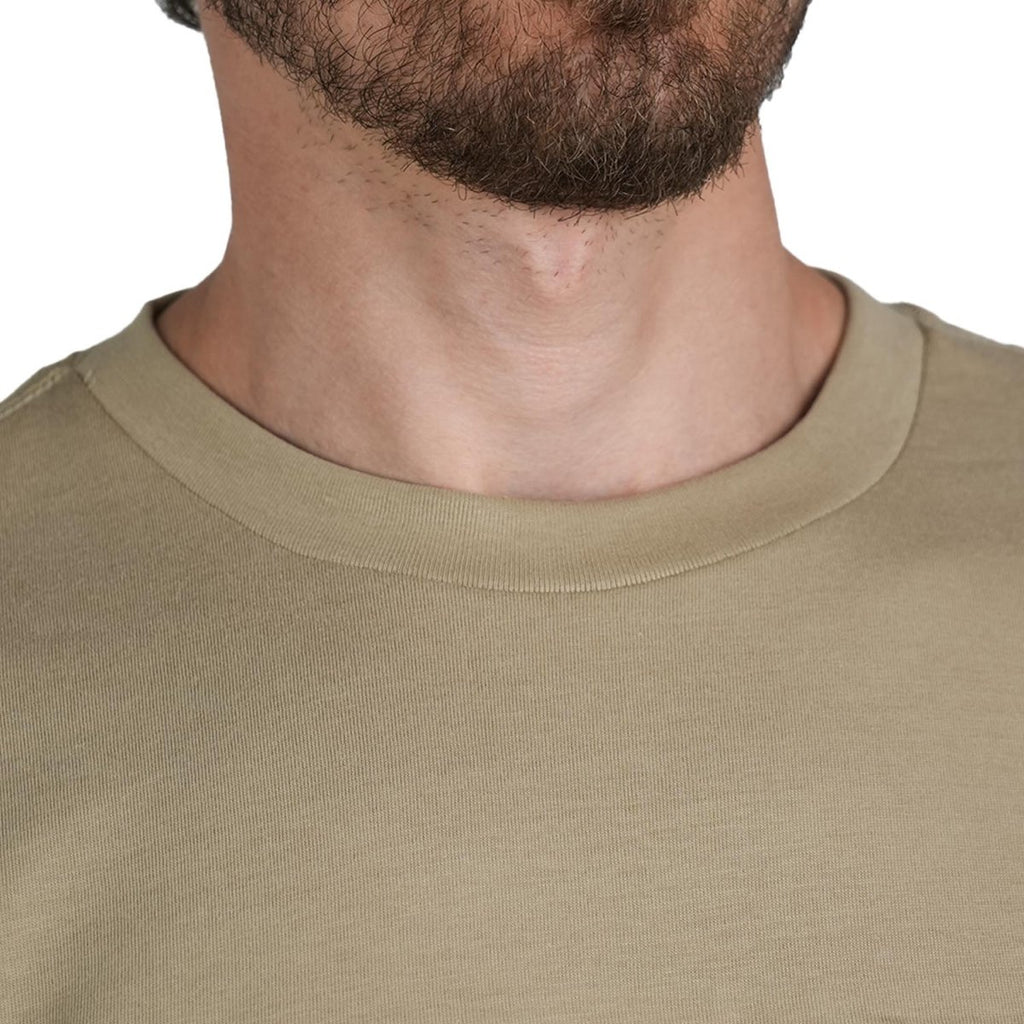 Men's Cotton Signature Print Slim Fit Tee S - Shop Giordano