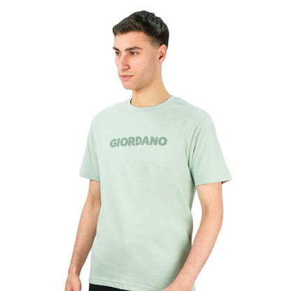 Men's Cotton Signature Print Tee - Giordano