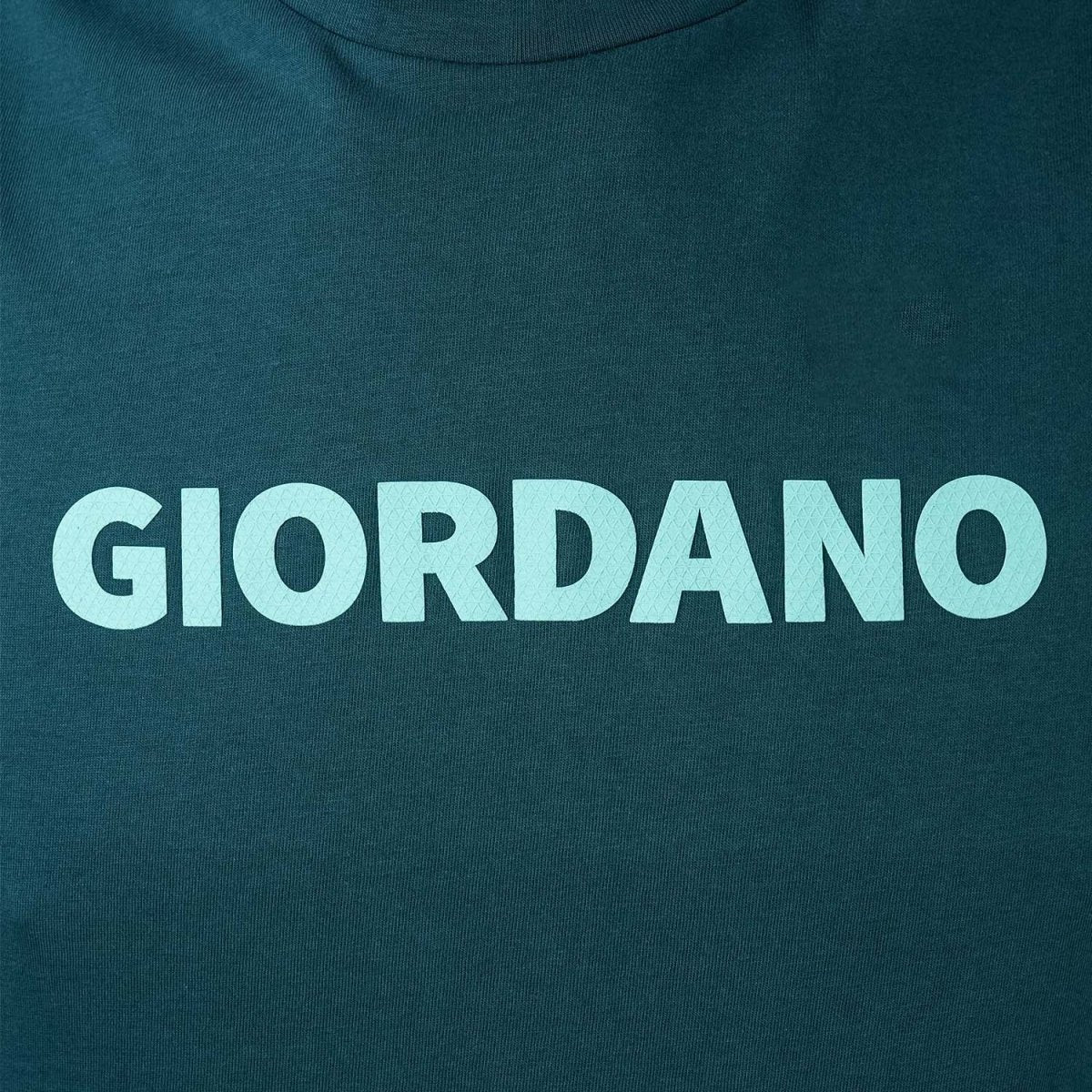 Giordano Men's Cotton Signature Print Tee - Premium Print Tee