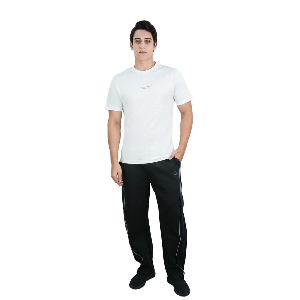 Men's Cotton Signature Print Tee S - Shop Giordano