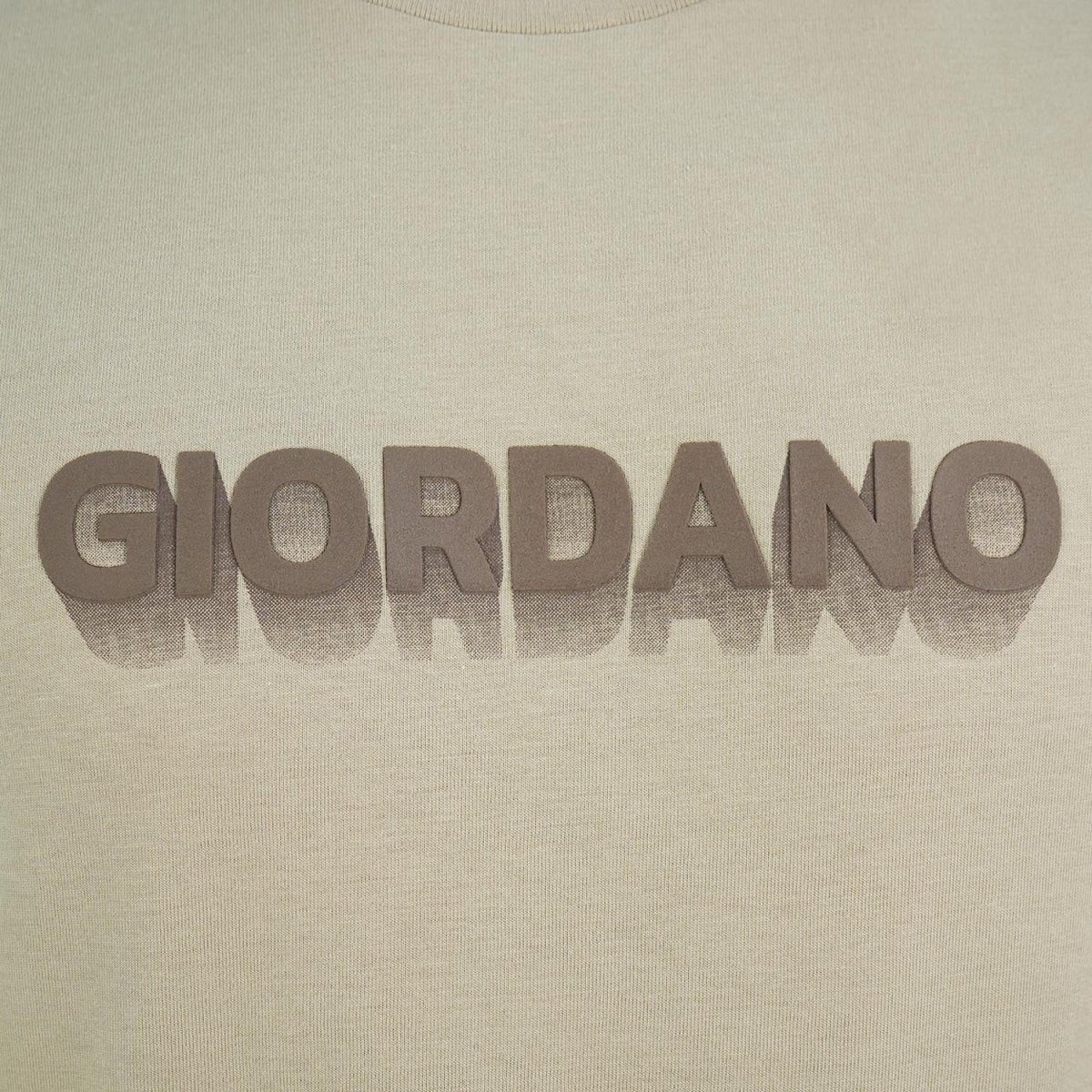 Men's Cotton Signature Print Tee S - Shop Giordano