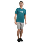 Men's Cotton Signature Print Tee S - Shop Giordano