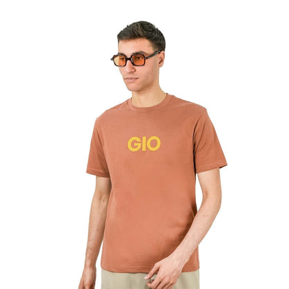 Men's Cotton Signature Print Tee - Giordano