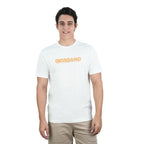 Men's Cotton Signature Print Tee S - Shop Giordano