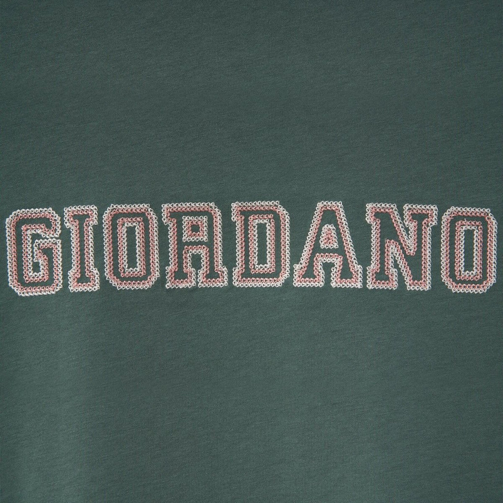 Men's Cotton Signature Print Tee S - Shop Giordano
