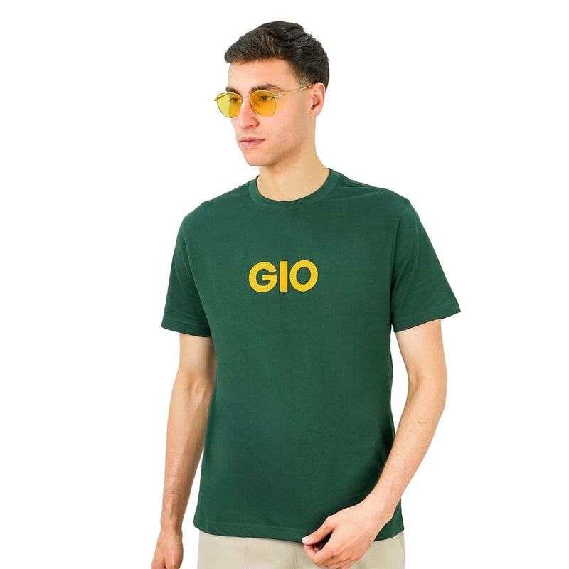 Men's Cotton Signature Print Tee S - Shop Giordano
